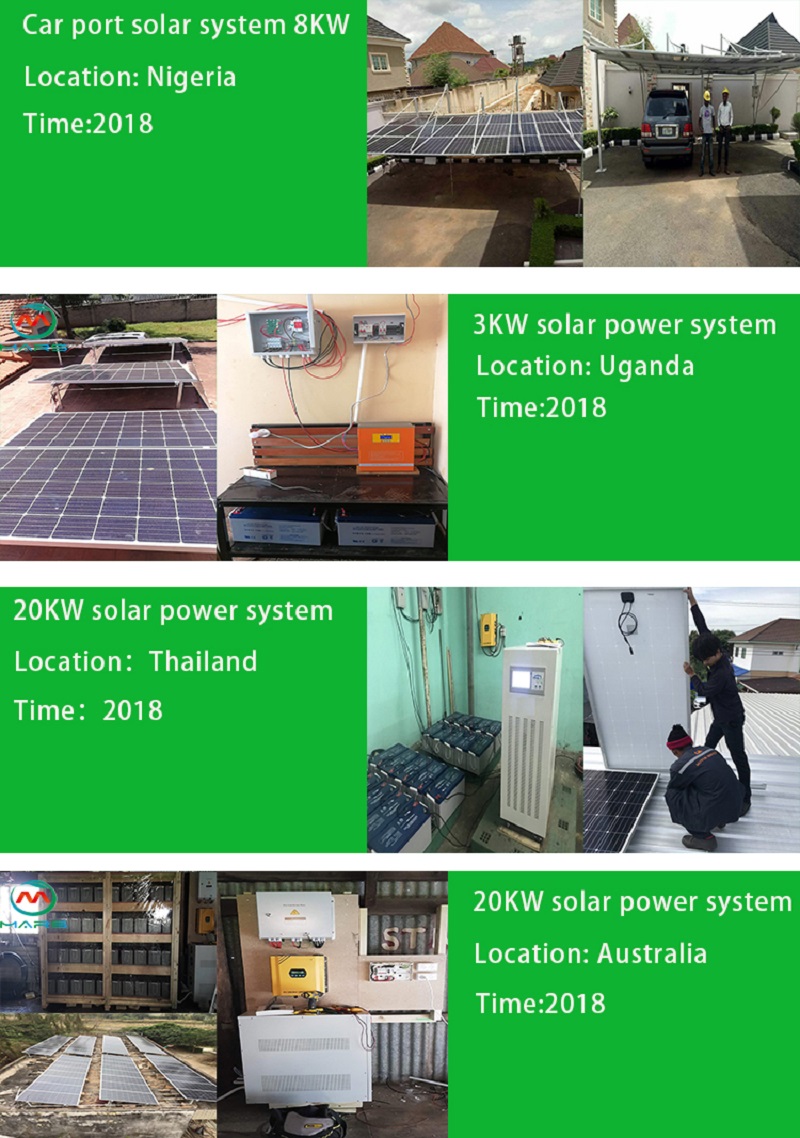 Solar System Manufacturer 3KW Off Grid Solar System Without Batteries Sudan