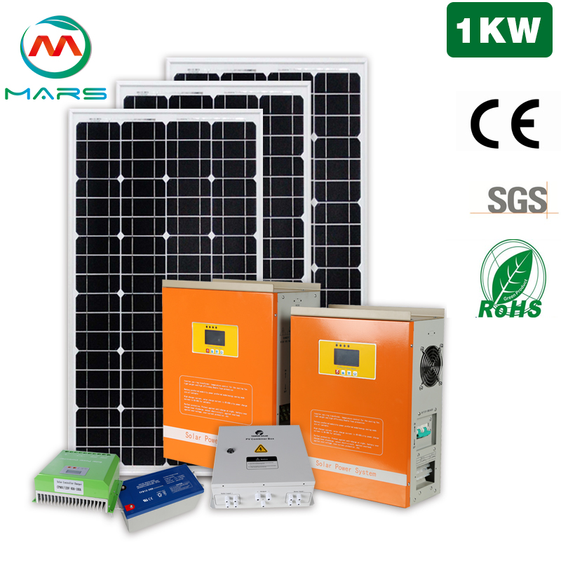 1 Kilowatt Solar Panel System, 1KW Solar System For Home, 1KW Solar ...