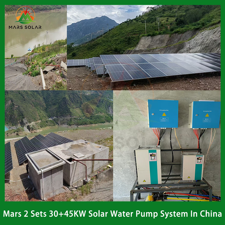 35KW 55KW Solar Water Pump For Irrigation