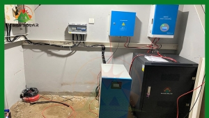 30KW Solar Electric Power System In Ghana