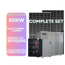 Solar System Manufactuer 50KW Solar System For Factory South Africa