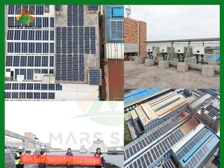 2MW Solar Panel System For Factory